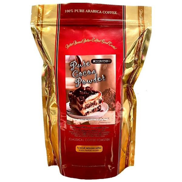■純ココアパウダー 業務用 1kg ノンシュガー商品説明・内容量：1kg・原産国：オランダ・販売者：クラシカルコーヒーロースター株式会社・砂糖、香料、添加物は一切含んでいないピュアココアパウダーです。