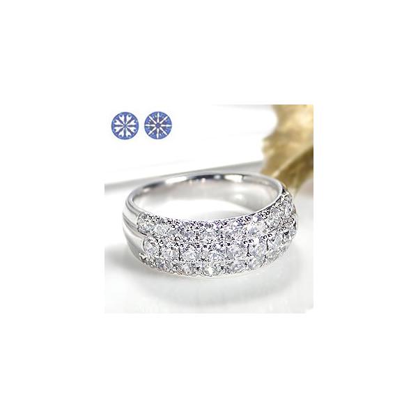 ひろみ　極美品♡プラチナ製 天然ダイヤモンド 1.0カラット パヴェリング Classic CHESS（クラシックチェス） プラチナ 1.5カラット