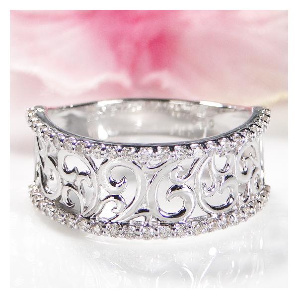 K10 ダイヤ0.3CT リング Classic CHESS（クラシックチェス） K10 YG PG WG ダイヤモンド