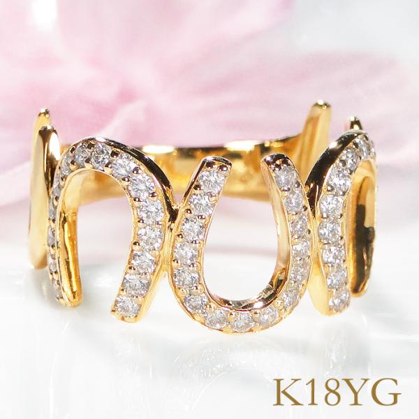 森のクマさん様　pt950 天然ダイヤモンド0.1ct 馬蹄リング 楽天市場】Pt950/K18YG 天然ダイヤモンド 馬蹄 リング【0.5ct