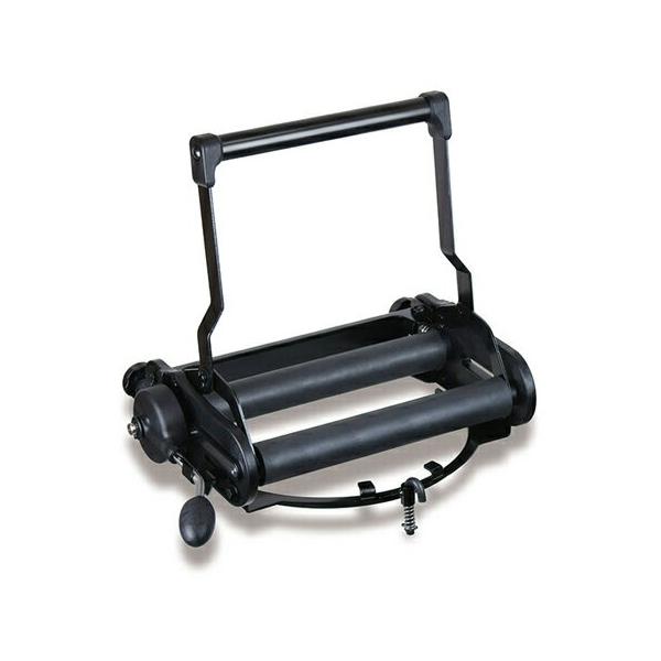 工具不要で絞り調節レバーを上げ下げするだけで、楽にカタ絞りをすることができます。6寸（17cm）幅のモップはもちろん、8寸（23cm）幅まで、均一なカタ絞りが可能です。約 幅43×奥行43×高さ14（cm）ハンドル長：約 25(cm)