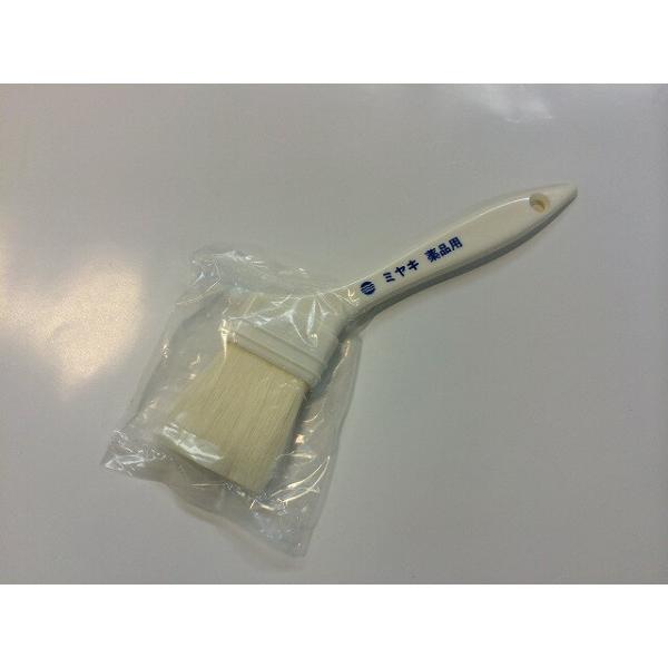 ミヤキ　薬品用ハケ 小（40mm）【業務用 薬品ハケ その他ミヤキ商品の塗布時に 40ミリ 4センチ 4cm MIYAKI】