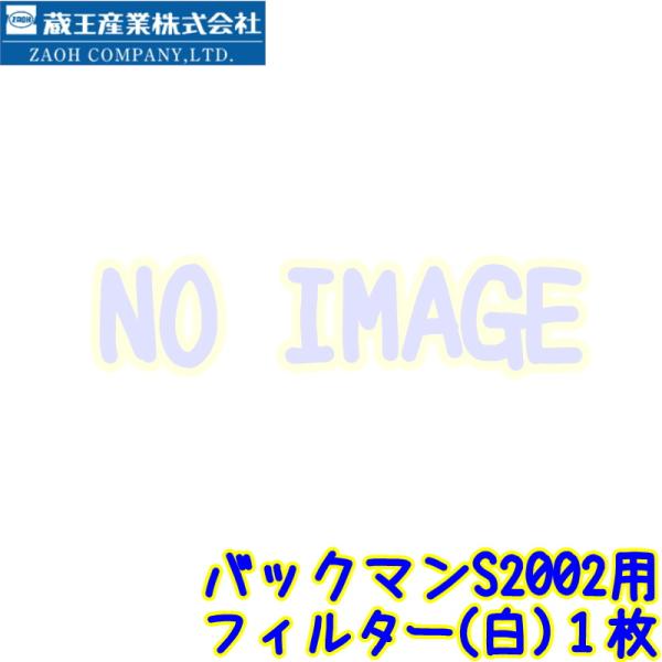 蔵王産業 バックマン S2002用 フィルター 1枚 業務用 174-3002 補修
