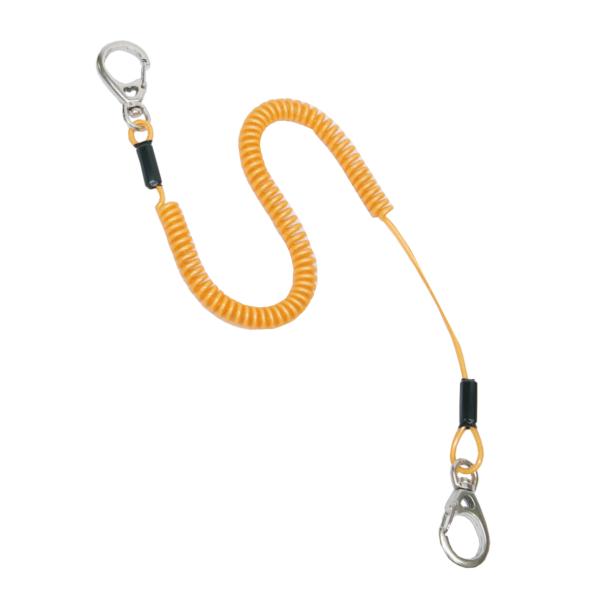 メーカーTOWA品番TWSPCC03商品詳細全長　200cm使用荷重　1kgカールコード自体が絡まりにくく度重なる使用でも間延びしにくい製品です。スクイジーやウォッシャー、スクレーパー、小物工具に取り付けて落下を防止します