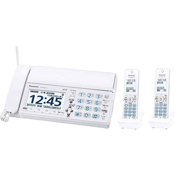 Panasonic 新品 当日発送 パナソニック 子機2台付き KX-PD625DL-W 見て 