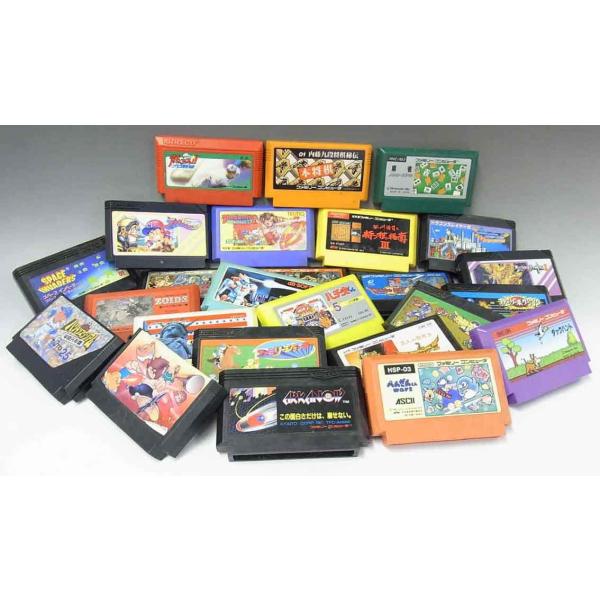 レトロゲーム投資用に！ファミコン34本まとめ売り