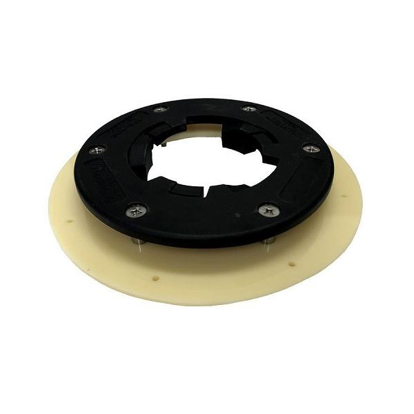 海外規格のポリッシャー洗浄機に、日本規格で製造されているブラシを取り付ける事を可能にしたポリッシャープレートです。【使用可能ポリッシャー】メーカー：イノベーター(15インチ)、BP-150Liシリーズサイズ：15インチ14インチ汎用ブラシに...