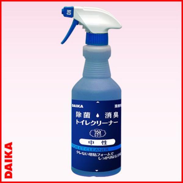 ダイカ商事 除菌消臭(泡)トイレクリーナー 中性 500ml×6本（スプレー付
