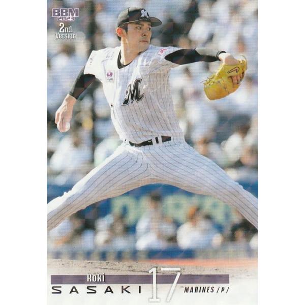 BBM 2023 2nd 佐々木朗希 446 キラカード : トレカショップ CLEAR FILE