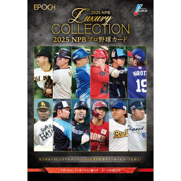 EPOCH 2025 NPB プロ野球カード LUXURY COLLECTION 1カートン(12