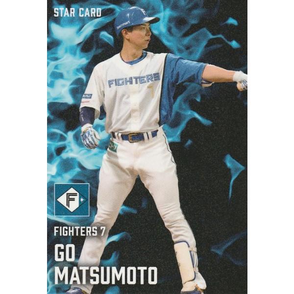 カルビー 2025プロ野球チップス第1弾 S-15 松本剛(日本ハム) スター