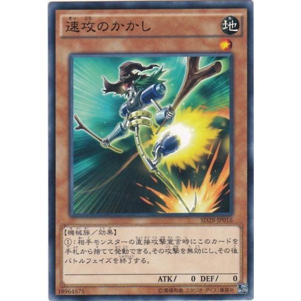 遊戯王 SD28-JP016 速攻のかかし ノーマル