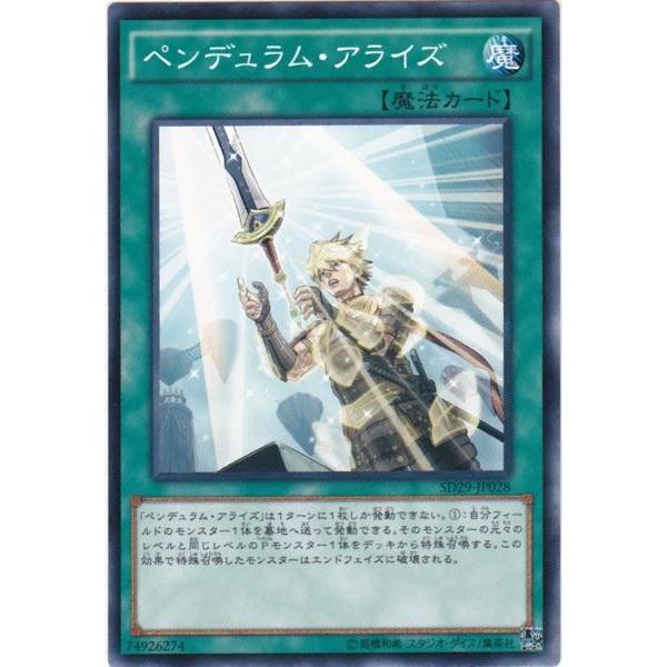 遊戯王 Sd29 Jp028 ペンデュラム アライズ ノーマル Sd29 Jp028 トレカショップ Clear File 通販 Yahoo ショッピング