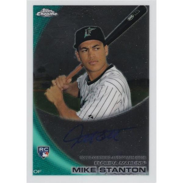 ジャンカルロ・スタントン　MLB 直筆サインPhoto