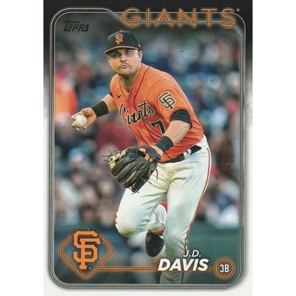 TOPPS 2024 Series1 J.D.デービス J.D.Davis 64 : トレカ