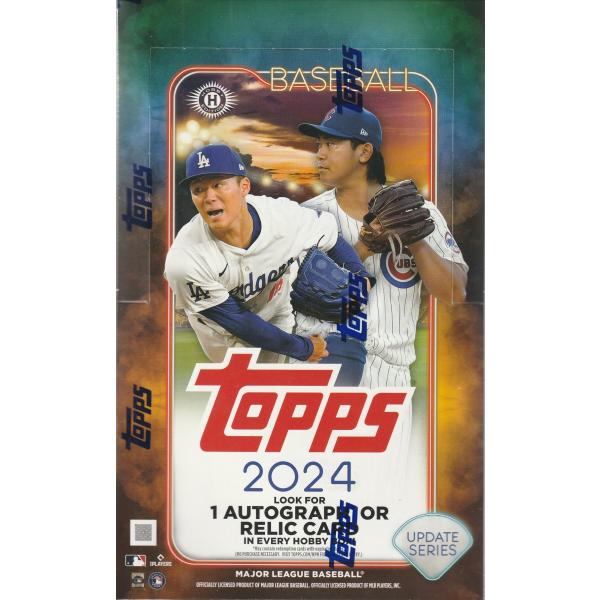 MLB 2024 TOPPS UPDATE SERIES HOBBY 1BOX : トレカショップ CLEAR
