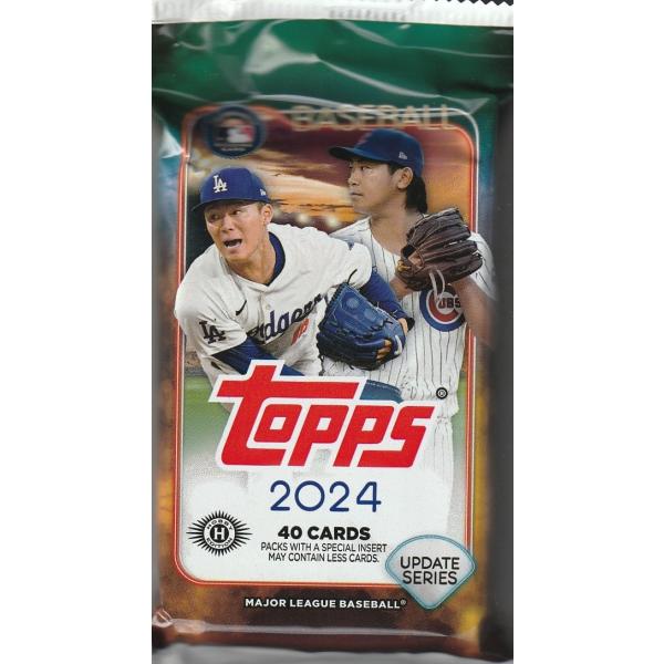 topps mlb 2024 update JUMBO 新品未開封１ボックス MLB 2024 TOPPS UPDATE SERIES JUMBO BOX