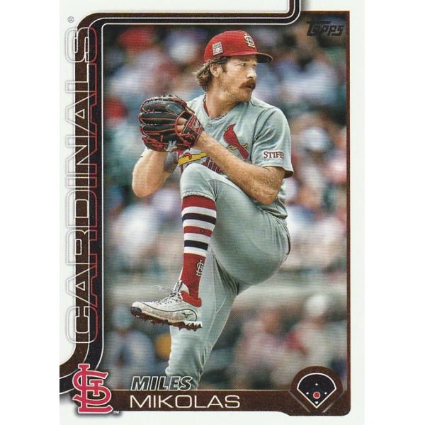 TOPPS 2025 Series1 マイルズ・マイコラス Miles Mikolas 137