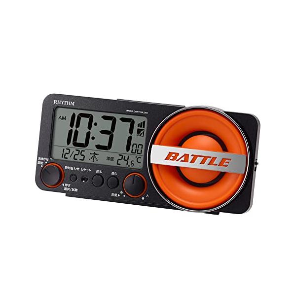 サイズ:8.5×18.4×5.8cm、本体重量:約0.27kg使用電源:単3形アルカリ乾電池×3本(別売)ムーブメント:電波時計アラーム：大音量電子音。現代音楽のエッセンスを取り入れ「起こすための音」として開発された新アラーム音3 0 種類...