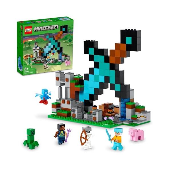 他サイト： レゴ(LEGO) マインクラフト ダイヤモンドの剣の基地 おもちゃ 玩具 プレゼント 誕生日 ブロック クリスマス 男の子 女の子 子供 8歳 9歳 10歳 小学生の商品画像