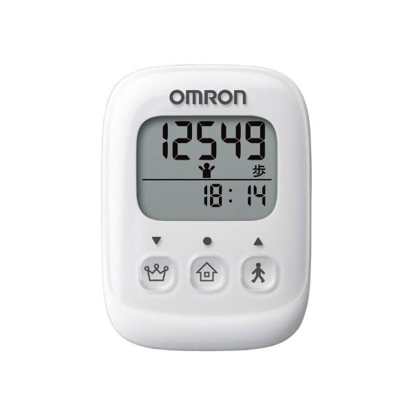 他サイト： オムロン(OMRON) 歩数計 ホワイト HJ-325-Wの商品画像