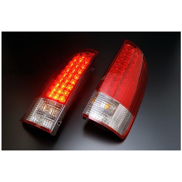 トヨタヴォクシー右側テールライト クリア/レッド 多機能 clearworld_rtt-17