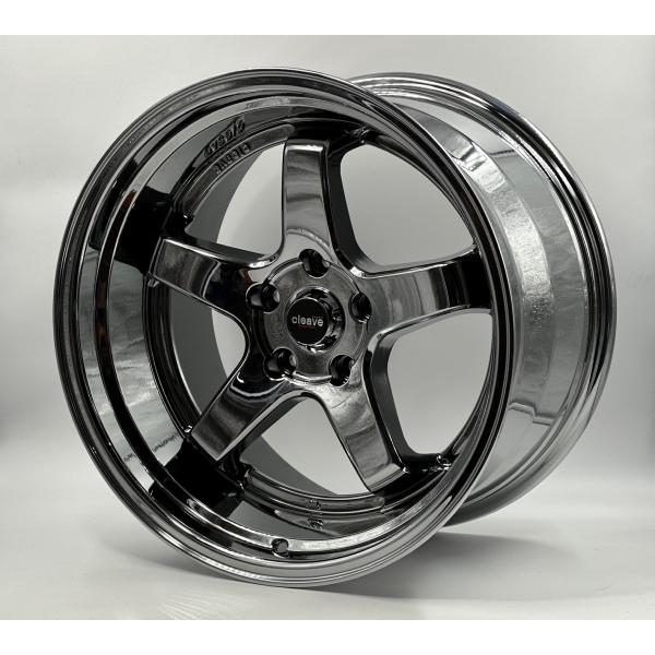 CLEAVE RACING FL53 18x10.5J +15 5H-114.3 SMC 2本セット 新色