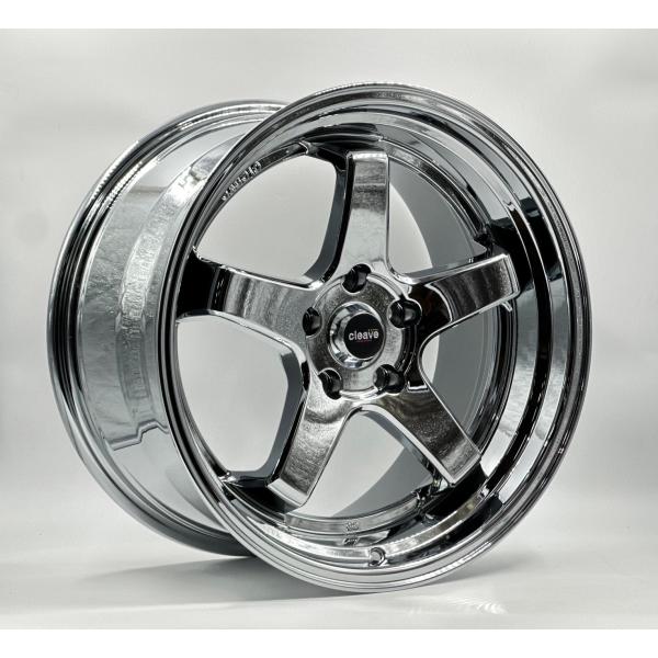 CLEAVE CLEAVE RACING FL53 18x9.5J +44 5H-100 SMC 4本セット