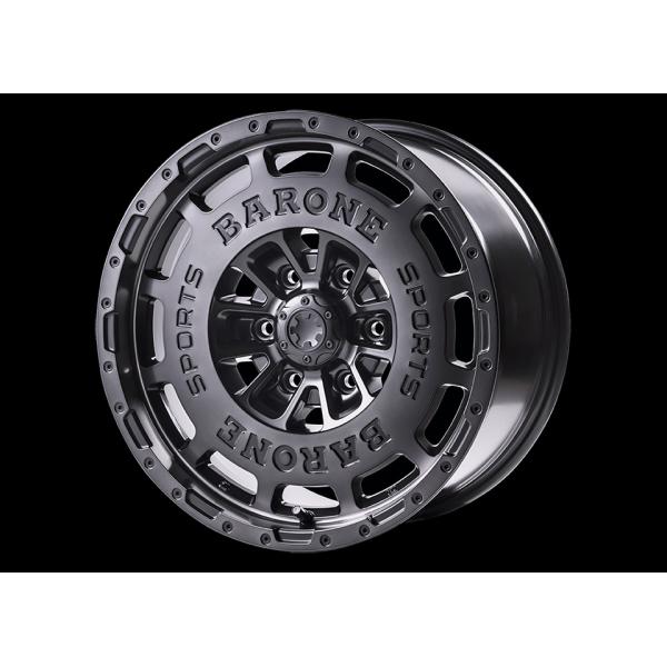 ハイエース FABULOUS BARONE AP-12 1PIECE 18x9 +25 6-139.7 マット