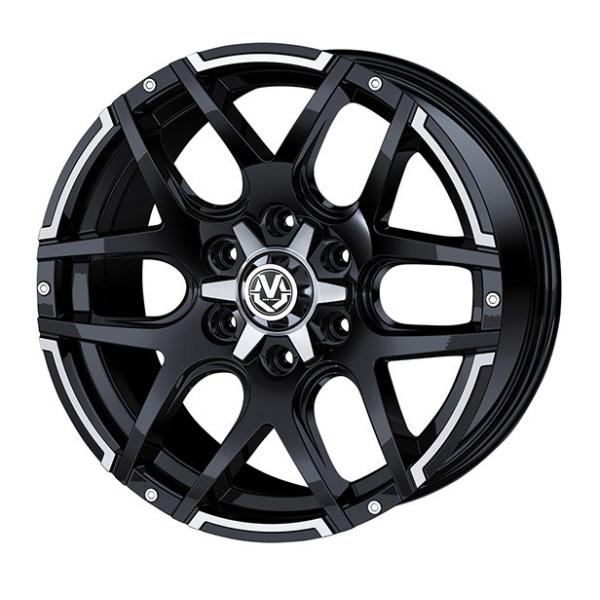 WEDS（ウェッズ） ハイエース WEDS MUDVANCE04 17x6.5 +38 ブラック