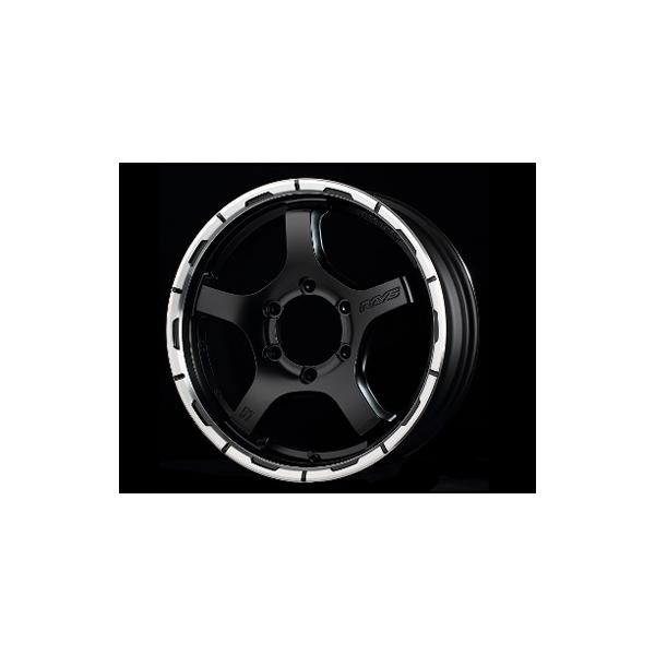 RAYS ハイエース レイズ グラムライツ 57CR-X2 17x6.5 +38 セミグロス  