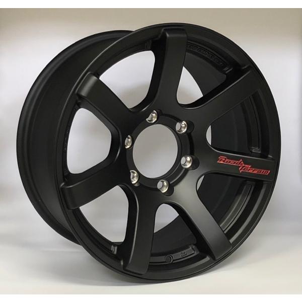 LENSO RT-C 17x8J +20 6H-139.7 マットブラック 4本セット サーフ