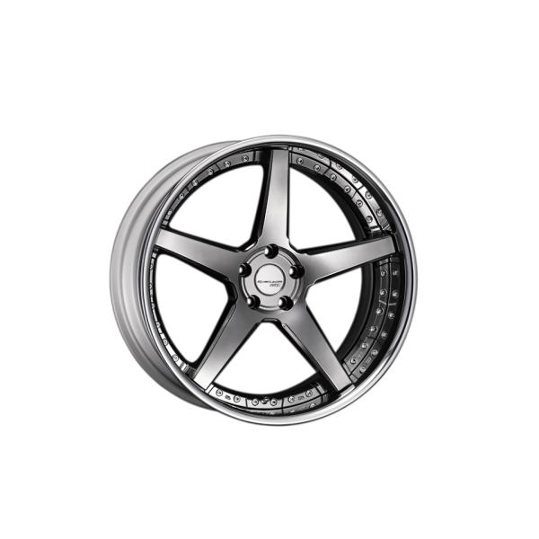 SSR EXECUTOR CV06 21x8.5 +37 5-120 チタンシルバー KUMHO ECSTA PS71