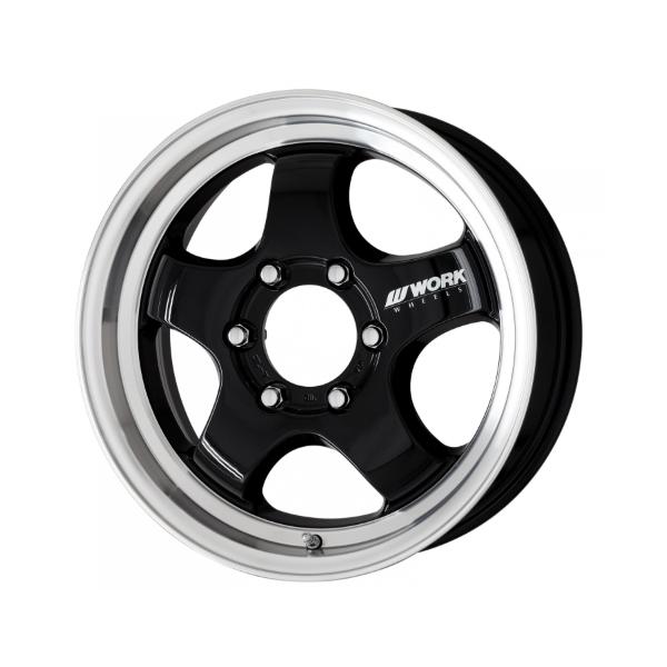WORK ハイエース WORK XTRAP S1HC 17x6.5 +38 6H-139.7 ブラックダイヤ