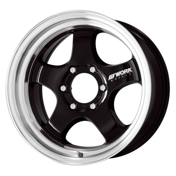 WORK ハイエース WORK XTRAP S1HC 18x9 +25 6-139.7 ブラックダイヤ