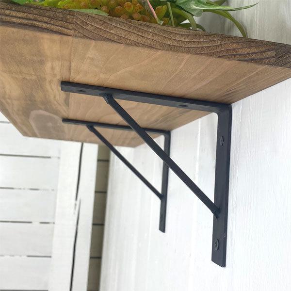 棚受け ブラケット 小さいサイズ アイアン : ツリーハウス ガーデン