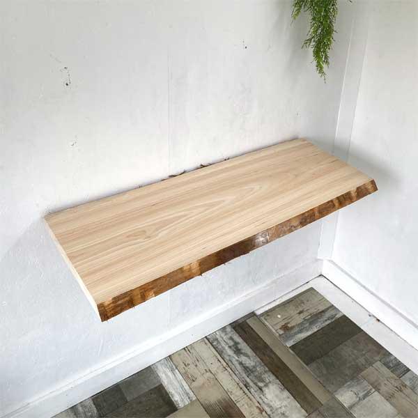 一枚板 無垢 ひのき 桧 棚板 棚 カウンター 机 天板 板 無垢板 ウッド