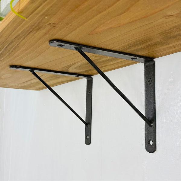 ACA I F I uPbg Iron shelf brackets Vv i`fUC 2Zbg