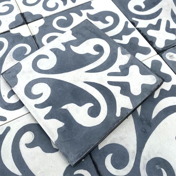 セメントタイル cm 1枚販売 床材 フレンチタイル 幾何学模様 Diy コンクリートタイル パッチーワークタイル 北欧 Ta0005 ツリーハウス ガーデン雑貨 Diy 通販 Yahoo ショッピング