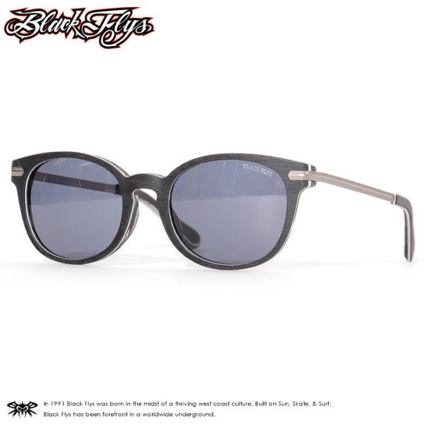 BLACK FLYS グレー サングラス BLACK FLYS ブラックフライ サングラス FLY DIXON WOOD EDDECT