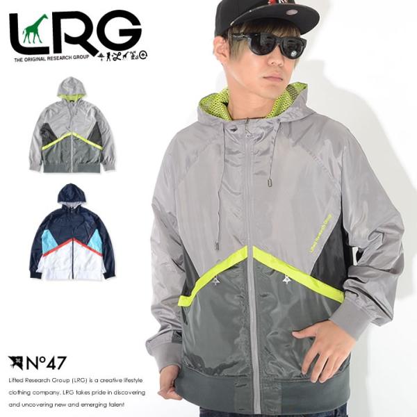 LRG エルアールジー ナイロンジャケット ウインドブレーカー LRG エルアールジー ナイロンジャケット ウインドブレーカー