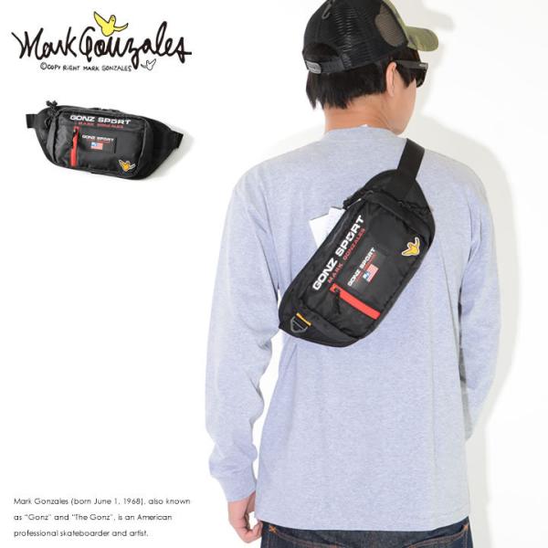Mark Gonzales MARK GONZALES マークゴンザレス ウエストバッグ カバン
