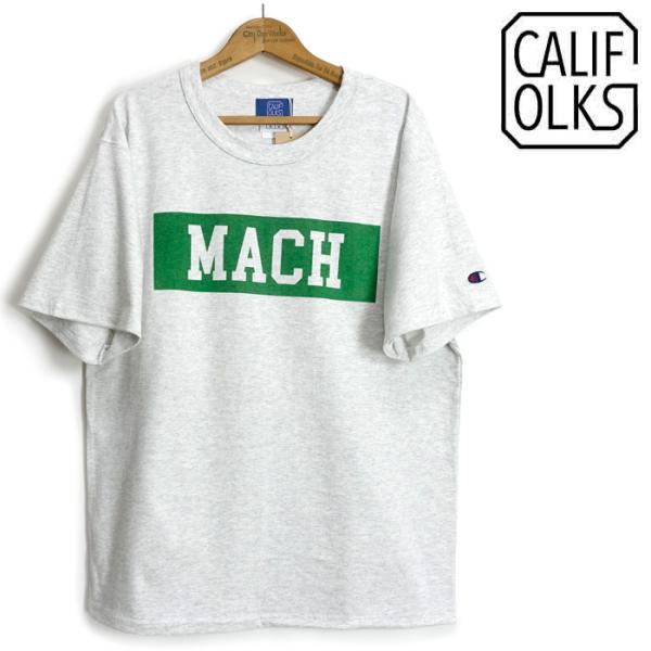 K戵X CALIFOLKS JtH[NX  [CFCT2201M] `sI  TVc"MACH" CHAMPION 7oz HEAVY T-SHIRT