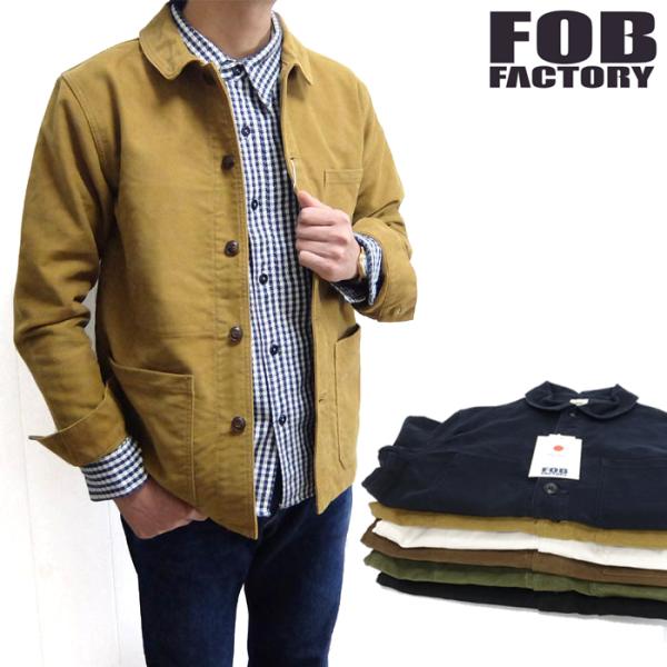 FOB�t�@�N�g���[ [F2373]�t�����` ���[���X�L�� �W���P�b�g FRENCH MOLESKIN JK ���{��