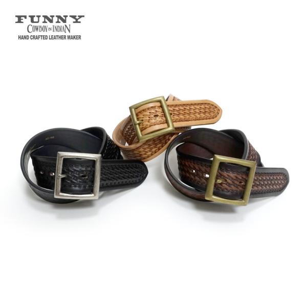 t@j[ FUNNY 1-3/4 M\xg "vXoXPbg" GARRISON BELT "PRESS BASKET" FGB134BASK