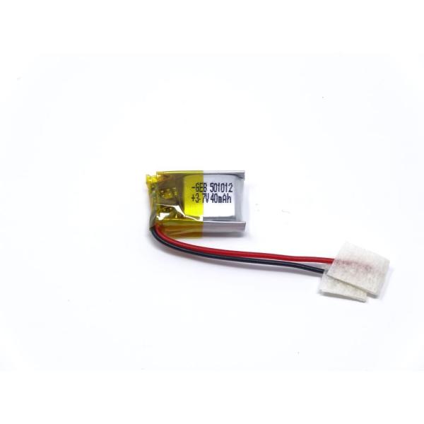 リチウムポリマー電池 リポバッテリー 3.7V 40mAh GEB 501012/LiPo MP3