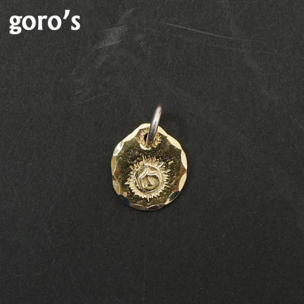 goro's 新品 ゴローズ 全金 太陽メタル 大 ペンダントトップ