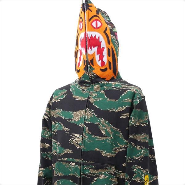 エイプ　タイガーパーカー A BATHING APE (エイプ) TIGER CAMO FULL ZIP HOODIE (ジップパーカー