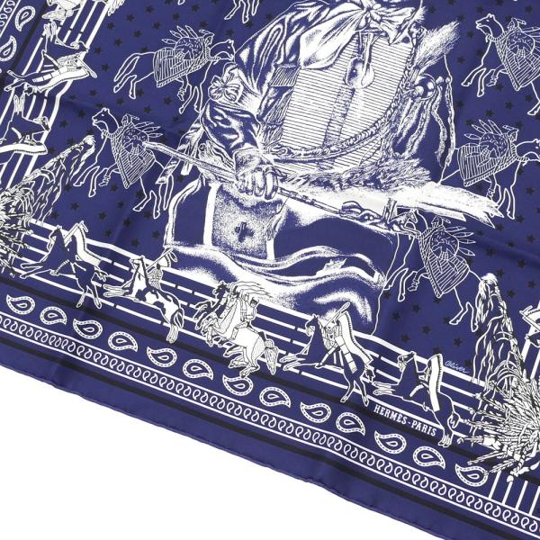 Hermes エルメス Pani La Shar Pawnee Carres 55 バンダナ スカーフ 280 017 新品 グッズ Capetowncafe Com
