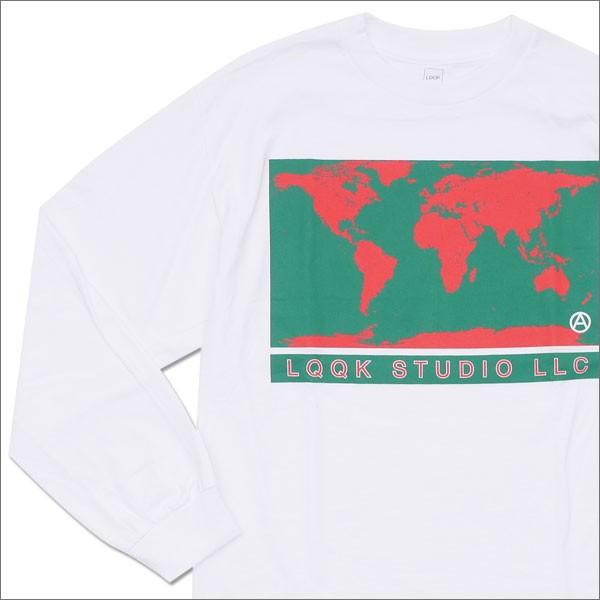 LQQK STUDIO(ルックスタジオ) LLC L/S Tee (長袖Tシャツ) WHITE 202